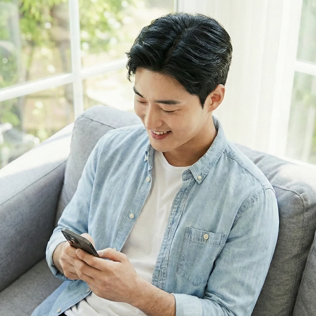 신용카드할부현금화 여섯 상황의 회차와 월 청구액을 한 화면에 나란히 적은 모습